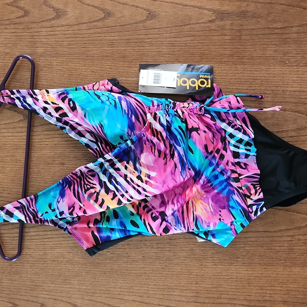 Women’s Multicolor One Piece Swimsuit NWOT